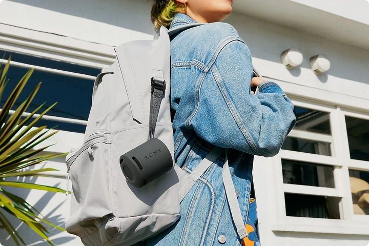 Głośnik przenośny bluetooth Sony SRS-XB100H Szary zdjęcie 5