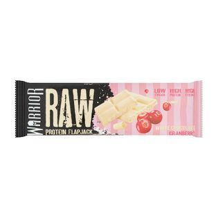 Warrior Raw Protein Flapjack 75g Smak - White Chocolate Cranberry