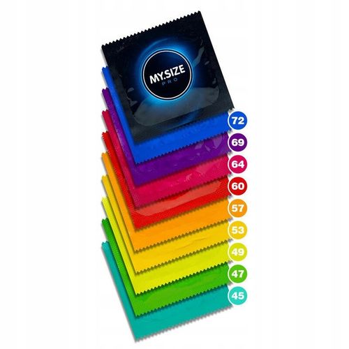 Prezerwatywy MY.SIZE Pro 45 mm cienkie MEGA SLIM ściśle dopasowane 36 szt. na Arena.pl
