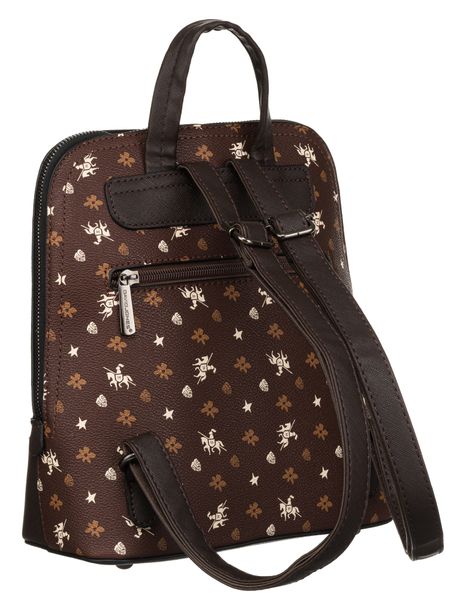 plecak 6866-2 d.brown zdjęcie 3