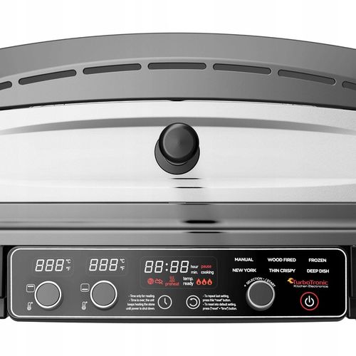 PIEC DO PIZZY ⌀37 MINI PIEKARNIK 450°C PIZZA 2200W ELEKTRONICZNE na Arena.pl