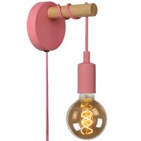Kinkiet LAMPA ścienna PAULIEN 08227/01/66 Lucide dziecięca OPRAWA metalowa różowa