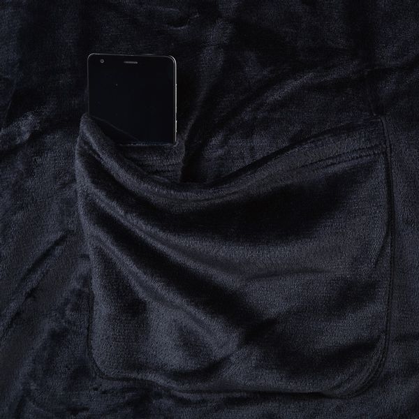 Koc DecoKing LAZY BLACK 170x200 zdjęcie 4
