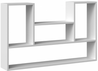 Nowoczesna Półka Wisząca 100 cm Biała BILBO II TS - 3 kolory