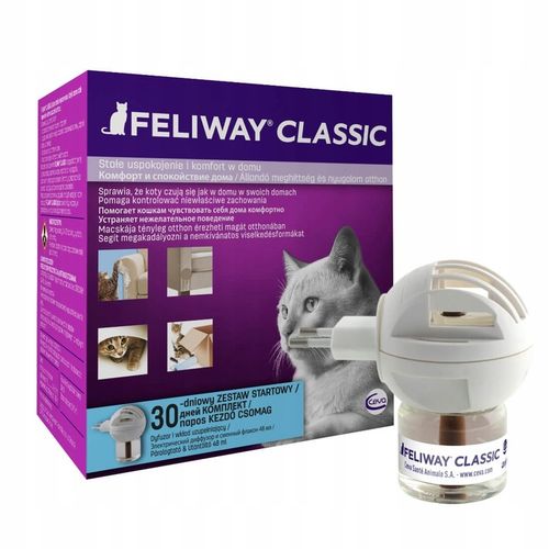 FELIWAY DYZFUZOR + wkład 48 ml feromony dla kota na Arena.pl