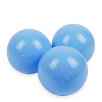 Plastikowe piłeczki do suchego basenu 50szt jasnobłękitne