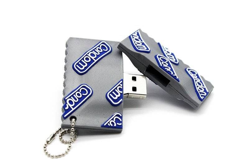PENDRIVE USB SZYBKI FLASH DRIVE ULTRA PAMIĘĆ ZAWIESZKA PREZERWATYWA 16GB zdjęcie 2