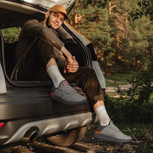 Buty do biegania męskie szerokie amortyzujące FitVille szare 43 EU na Arena.pl