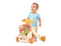 DLA DZIECI 4W1  RÓŻOWY JEŹDZIK EDUKACYJNY