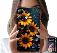 ETUI DO XIAOMI NOTE 13 PRO 4G - SŁONECZNIKI, SŁONECZNIK, KWIECISTE WZORY