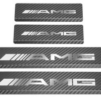 Listwa progowa MERCEDES GLA X156 AMG Stal nierdzewna 304 carbon 4szt