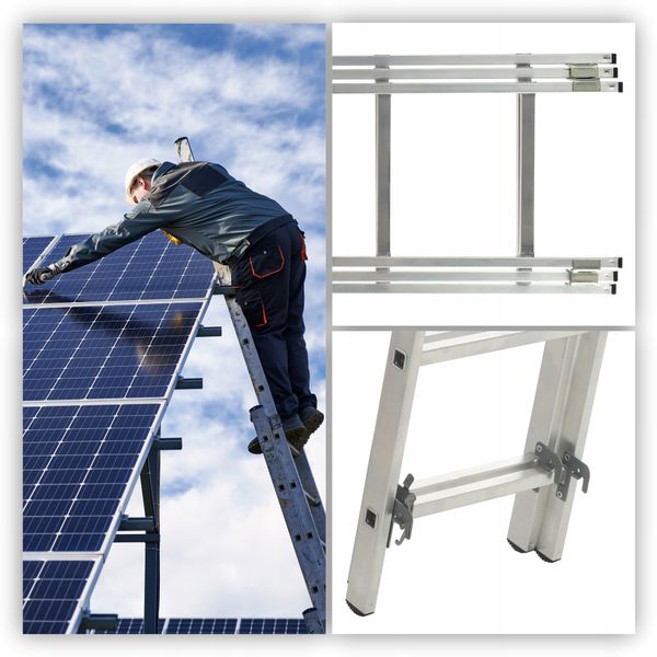 KADAX Drabina wielofunkcyjna 8-stopni 3x8 BASIC zdjęcie 8