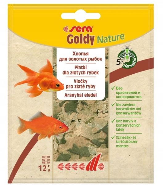 Pokarm dla ryb Sera płatki 12 g zdjęcie 1