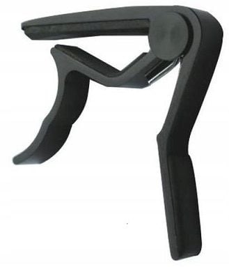 KAPODASTER GITARY AKUSTYCZNEJ KLASYCZNEJ ELEKTRYCZNEJ KAPO CAPO + KOSTKA na Arena.pl