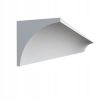 Listwa karniszowa 2m DLK3 8cm x 8cm maskownica osłona szyny butelkowa