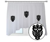 FIRANA dziecięca Sowy AŻUROWE zawieszki 600x145