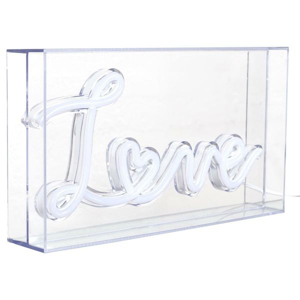 Lampa LED Love akrylowa zdjęcie 1