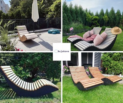 Leżak bujany ogrodowy, hit cenowy! Wysyłany w całości! Polski producent na Arena.pl