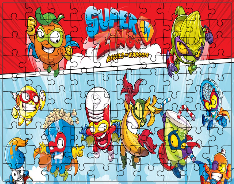 Puzzle Super Zings zdjęcie 1
