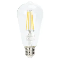 Ściemnialna żarówka LED ST64 E27 6W=51W 600lm ciepła-filament