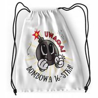 Plecak Urodziny 16 16Te Sportowy Szkolny Worek Z Nadrukiem Ze Zdjęciem