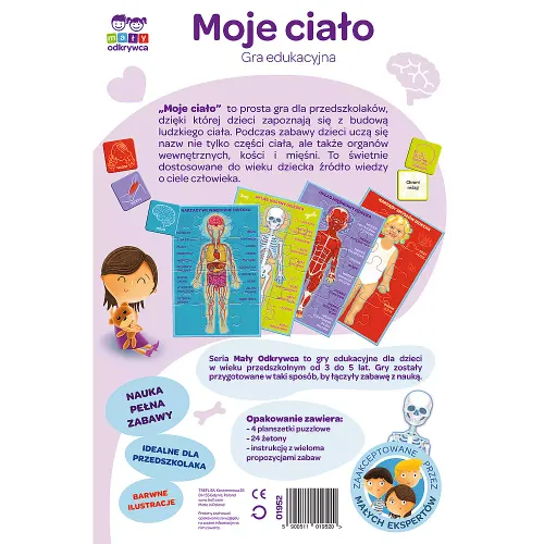 Mały odkrywca. Moje ciało na Arena.pl