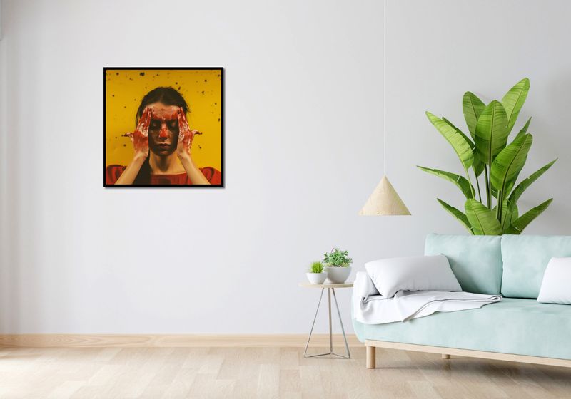 Plakat 70x70cm Dotyk Ekspresji Własnej zdjęcie 4