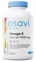 Omega-3 Olej Rybi, 1000mg - 180 softgels EPA DHA