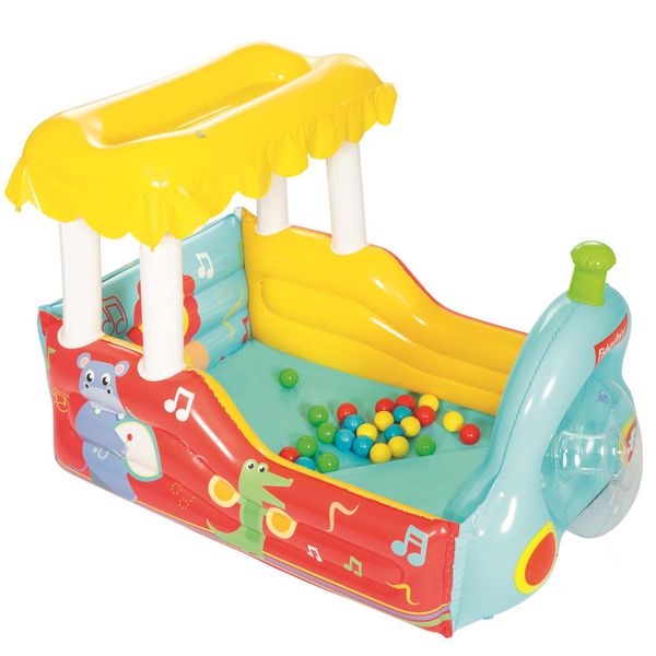 Kojec pociąg + piłki Fisher-Price Bestway 93537 zdjęcie 1