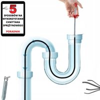 CHWYTAK NARZĘDZIE DO CZYSZCZENIA RUR ELASTYCZNY PAZURKOWY ŁAPKA DŁUGI