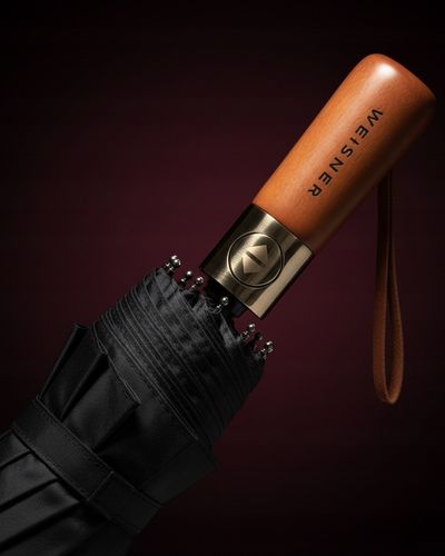 WEISNER | PARASOLKA PARASOL DAMSKA MESKI SKLADANA PRZECIWDESZCZOWY na Arena.pl