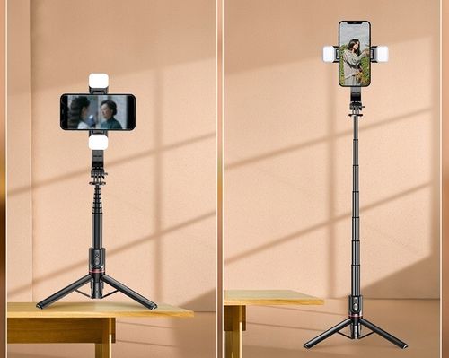 Feegar Kijek Do Selfie Stick Tripod Bluetooth Led na Arena.pl