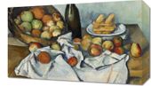 Obraz 50x30cm The Basket of Apples, Paul Cezanne Vintage do Salonu