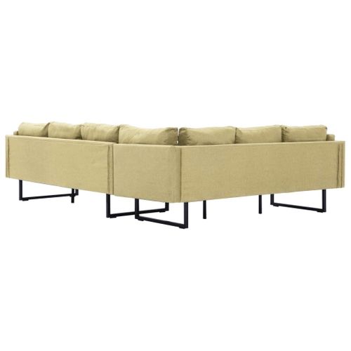Sofa Narożna, Zielona, Materiałowa na Arena.pl