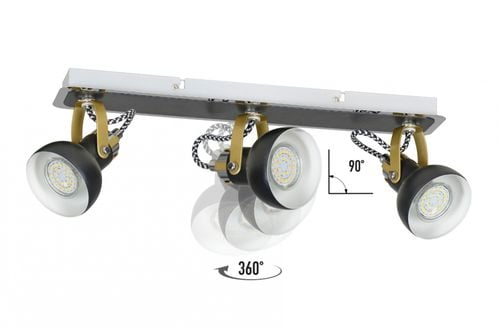 oprawa przysufitowa 3pł. pixi 1403 na Arena.pl