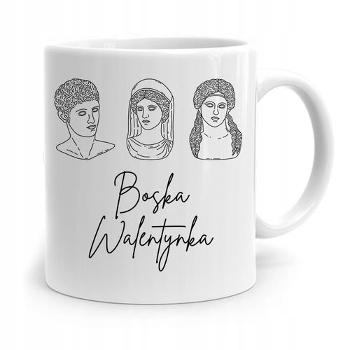 Kubek Prezent Na Walentynki Boska Walentynka Z Nadrukiem Ze Zdjęciem na Arena.pl