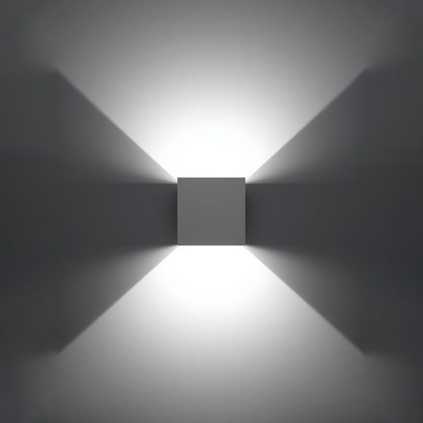 Kinkiet LUCA biały LED IP54 zdjęcie 3