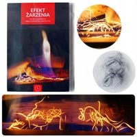 WŁÓKNA ŻAROWE DO BIOKOMINKA KOMINKA NA BIOPALIWO EFEKT ŻARZENIA ISKIER