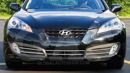 Hyundai Genesis Coupe -Chromowane Listwy Grill Chrom Atrapy Zderzaka Tuning na Arena.pl