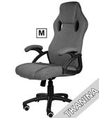 Fotel obrotowy do biurka CARRERA M STONE FABRIC