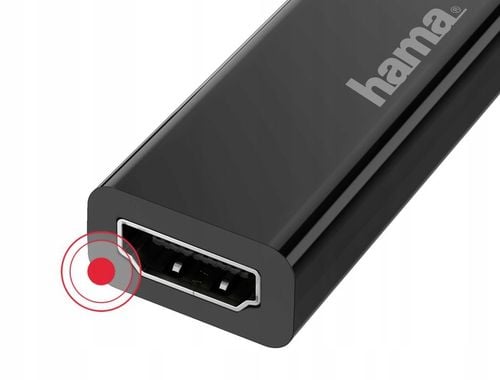 Adapter HAMA DisplayPort wtyk - HDMI gniazdo 4K na Arena.pl