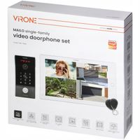 Wideodomofon WIFI Tuya 2 DWA MONITORY 10" Full HD Szyfrator na Kod Breloki