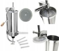 NADZIEWARKA do Kiełbas Wędlin MASZYNKA Szpryca Tłok silikonowy 3kg