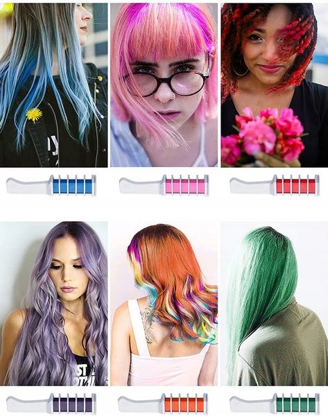 KREDA DO FARBOWANIA WŁOSÓW MALOWANIA Pasemka zdjęcie 5