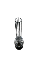 Bongo Akrylowe Bonio z Akrylu Przezroczyste w Czarne Paski