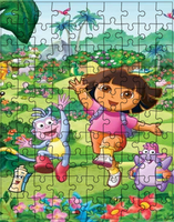 Puzzle tradycyjne Dora Odkrywca