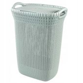 Curver 228411 Kosz Na Pranie 57L Szaroniebieski