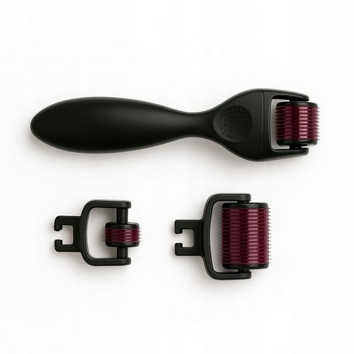 Dermaroller Mezoterapia Igłowa Masażer Roller Wałek do Masażu Ciała Twarzy na Arena.pl