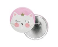 Kotylion przypinka Kotek, 10 cm