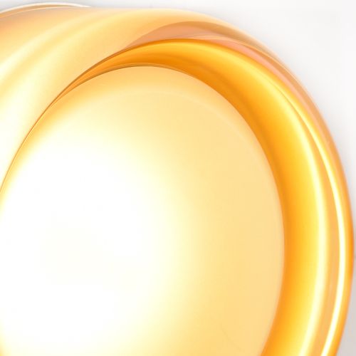 Lampa ścienna CANDY LED 13,5 cm - bursztynowa na Arena.pl